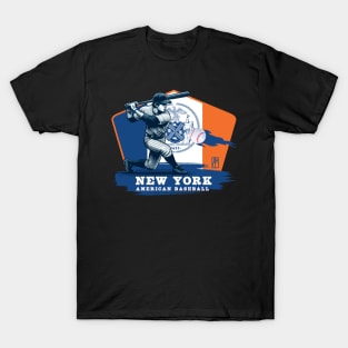 USA - American BASEBALL - New York - Baseball - New York baseball T-Shirt